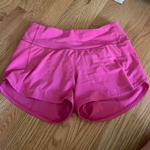 Slightly Used Sonic Pink Lululemon Shorts